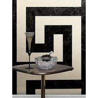 Versace Greek Key Cream & Black