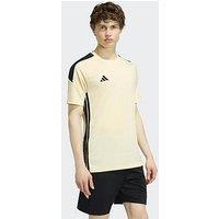 Adidas Mens Football Tiro Essentials Jersey - Beige