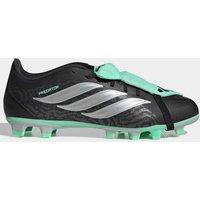 Adidas Mens Predator Club Fold-Over Tongue Firm Ground Football Boots - Black