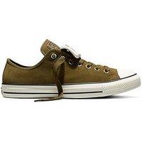 Converse Unisex Suede Chuck Taylor All Star Trainers - Green