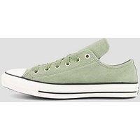 Converse Unisex Suede Chuck Taylor All Star Trainers - Green