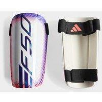 Adidas Mens Football F50 Training Shin Guard - White
