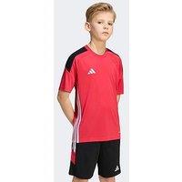 Adidas Junior Football Tiro Essentials Jersey - Pink