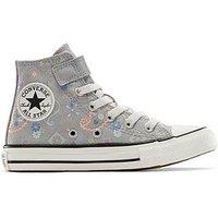 Converse Kids Chuck Taylor All Star 1V Trainers - Grey