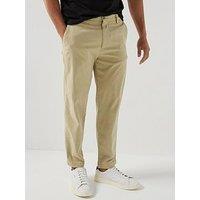 Boss C-Kerin Tapered Fit Chino Trousers - Dark Beige