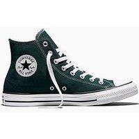 Converse Unisex Seasonal Color Chuck Taylor All Star Trainers - Green