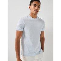 Boss H-Thompson 81 Tipped Pique T-Shirt - Blue