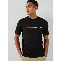 Boss Emblem Logo T-Shirt - Black