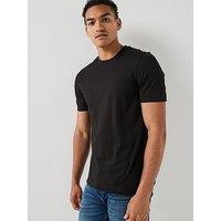 Boss Small Left Chest Logo T-Shirt - Black