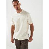 Boss C-Tigerman 49 Side Stitch Detail T-Shirt - White