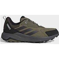 Adidas Terrex Mens Anylander Leather Hiking Shoes - Khaki