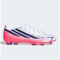 Adidas Mens F50 Hyperfast League Firm Ground Football Boots - White
