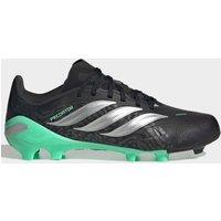 Adidas Junior Predator League Firm Ground Football Boots - Black/Green