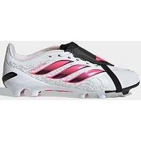 Adidas Junior Predator League Folded Tongue Firm Ground Football Boots - White