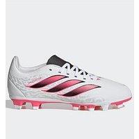 Adidas Junior Predator Club Firm Ground Football Boots - White