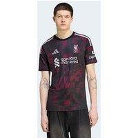 Adidas Mens Liverpool Fc 26/27 Third Stadium Replica Shirt - Black