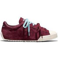 Converse Womens Chuck Taylor Lo-Top Ox Trainers - Burgundy