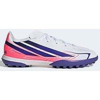 Adidas Junior F50 Hyperfast Club Astro Turf Football Boots - White