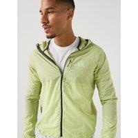 Adidas Terrex Mens Trail Running Xpr Shell Jacket - Yellow