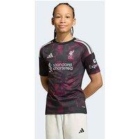 Adidas Junior Liverpool Fc 26/27 Third Staidum Replica Shirt - Black