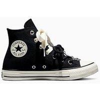Converse Womens Chuck Taylor All Star Hi Portable Heirloom Trainers - Black