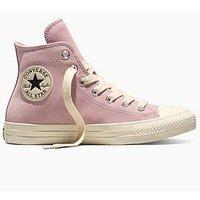 Converse Womens Chuck Taylor All Star Hi Romantic Varsity Trainers - Pink