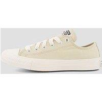 Converse Womens Chuck Taylor All Star Ox Romantic Varsity - Beige