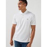 Boss C-Parris Regular Fit Nickel Logo Polo Shirt - White