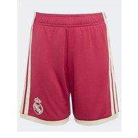 Adidas Junior Real Madrid 26/27 Third Shorts - Pink