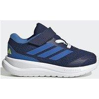 Adidas Infant Runfalcon 6 Trainers With Hook-And-Loop Strap & Elastic Laces - Blue