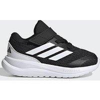 Adidas Infant Running Runfalcon 6 Elastic Trainer - Black/White