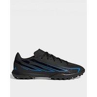 Adidas Junior F50 Hyperfast Club Astro Turf Football Boots - Black