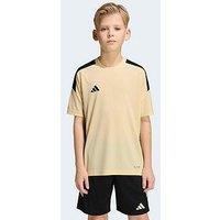 Adidas Junior Football Tiro Essentials Jersey - Beige