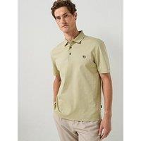 Boss Nickel Logo Polo Shirt - Dark Beige