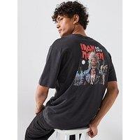 Only & Sons Only &Sons Iron Maiden T-Shirt - Black