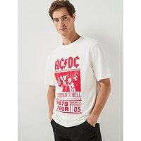 Only & Sons Only &Sons Acdc T-Shirt - Cloud Dancer