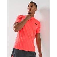 Adidas Mens Training Workout Essentials T-Shirt - Pink