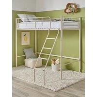 The Very Collection Domino High Sleeper Bed Frame With Mattress Options (Buy & Save!) - Cream - Bed Frame With Premium Mattress