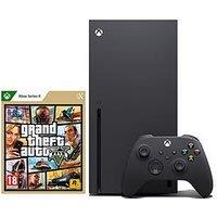 Xbox Series X Console - 1Tb (Carbon Black) + Gta V