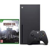 Xbox Series X Console - 1Tb (Carbon Black) + Resident Evil Requim
