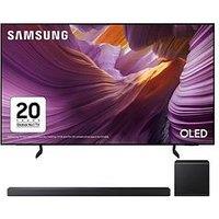 Samsung Tv & Soundbar Package - Qe77S85F, 77 Inch, Oled 4K, Smart Tv And Hw-Qs700F/Xu 3.1.2-Channel Q-Series Soundbar With Subwoofer