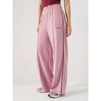 Adidas Sportswear Womens Wide Leg Colourpop Pants - Pink