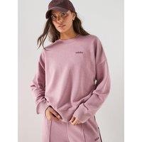 Adidas Sportswear Womens Colourpop Crew - Purple