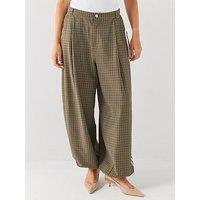 Adidas Originals Womens Check Trouser - Green