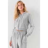 Adidas Originals Womens Gfx Zip Top Jacket - Grey