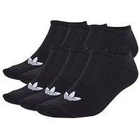 Adidas Originals Womens Liner Socks 6-Pack - Black