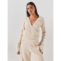 Adidas Originals Womens Knit Cardigan - Beige