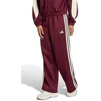 Adidas Sportswear Womens Stadium Tracksuit Pant - Burgundy
