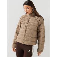 Adidas Sportswear Womens Essentials Packable Insulated Jacket - Beige