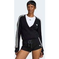 Adidas Originals Womens Knit Cardigan - Black
